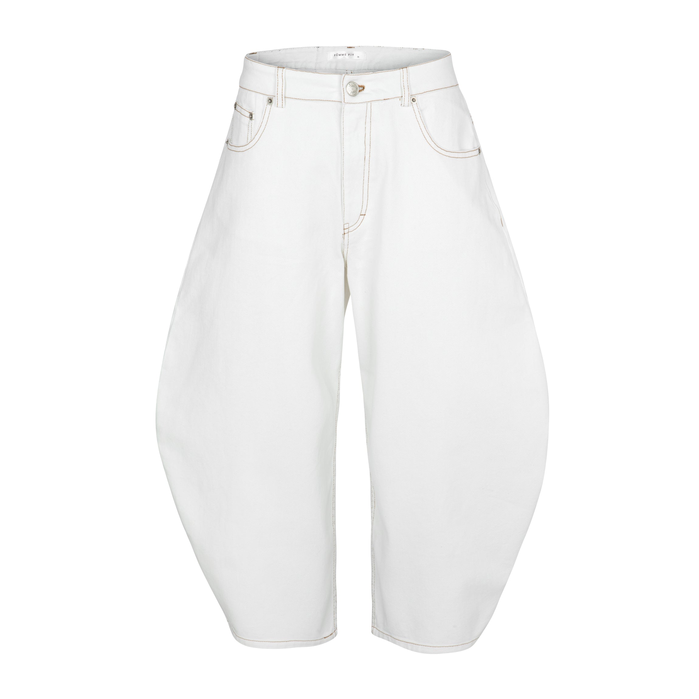 Numéro 420 White Jeans