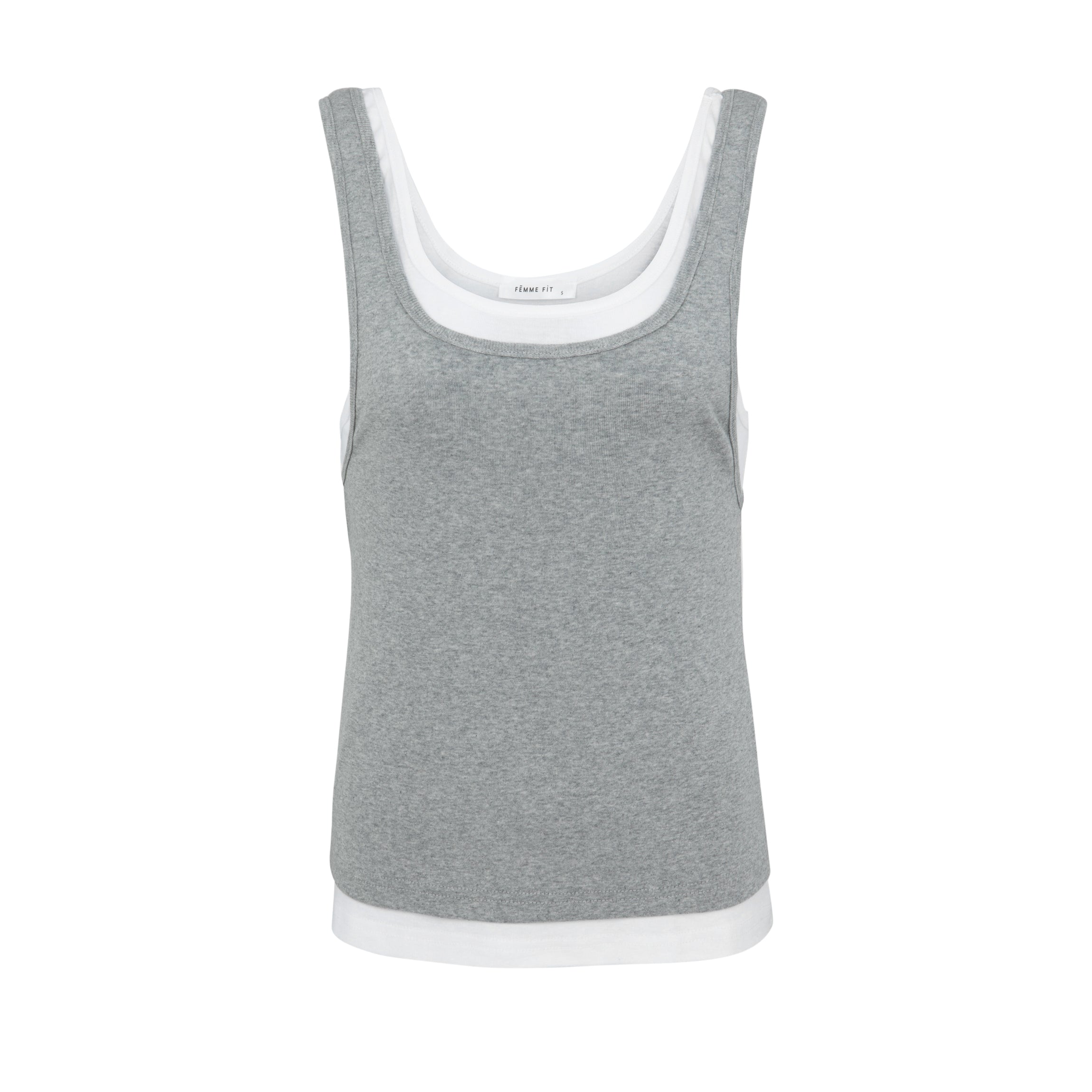 Numéro 233 Grey Melange&White