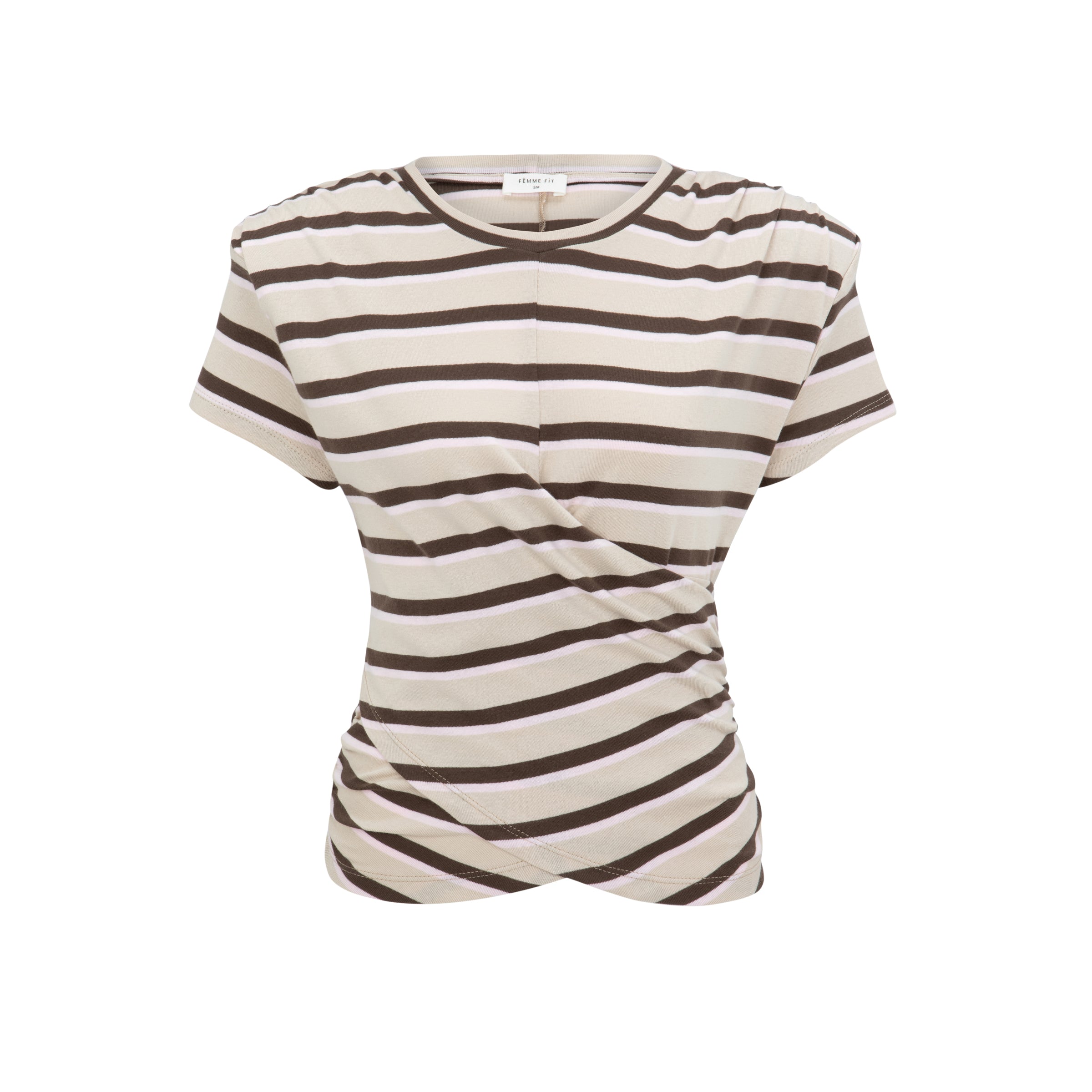 Numéro 170 Brown&Stone Stripes
