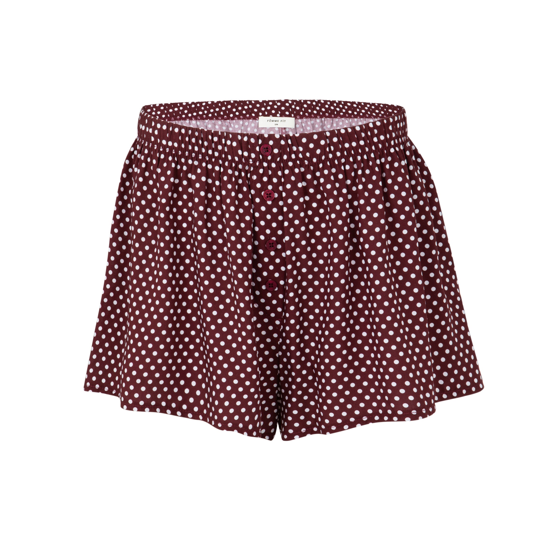 Numéro 444 Burgendy Dots