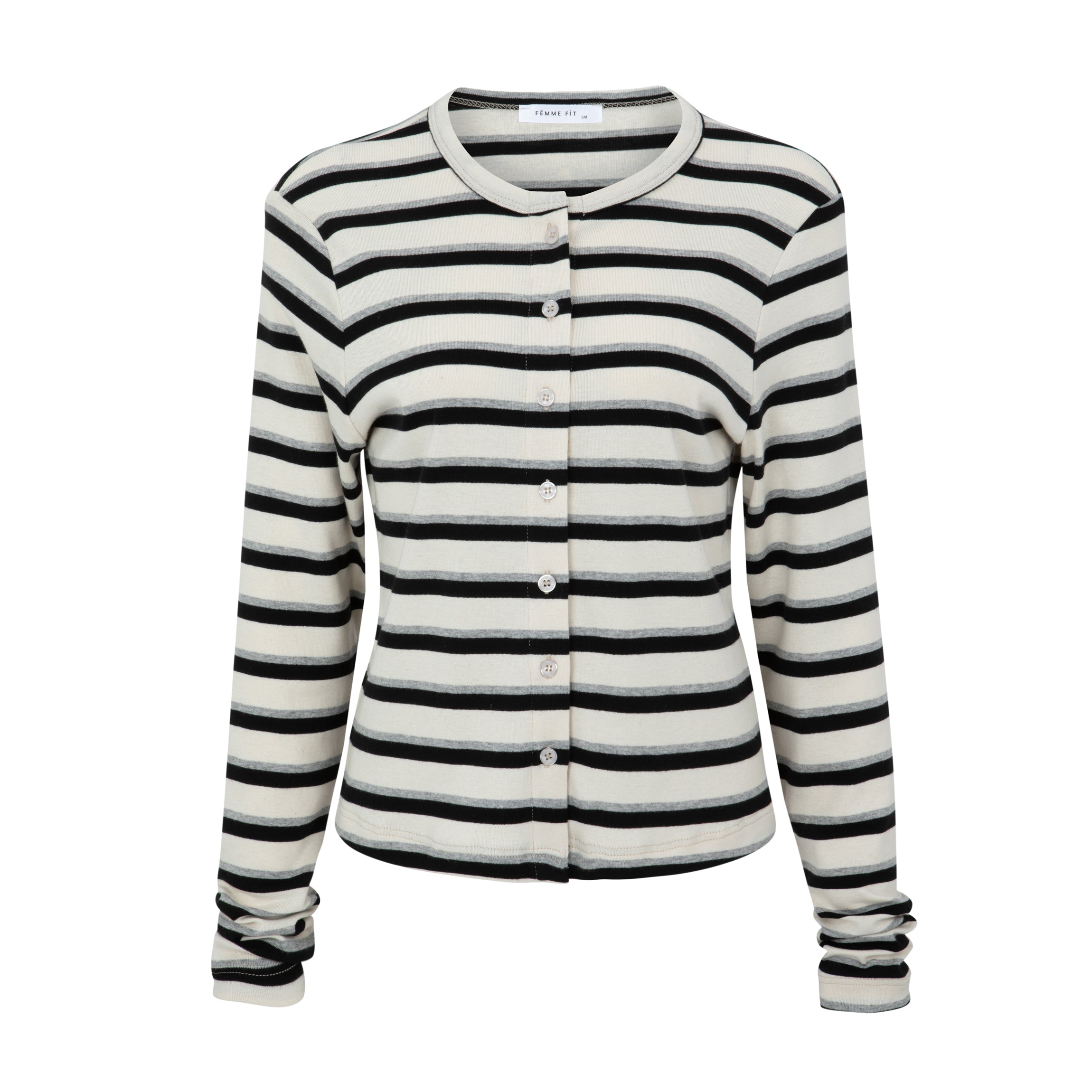 Numéro 344 Grey&Black Stripes