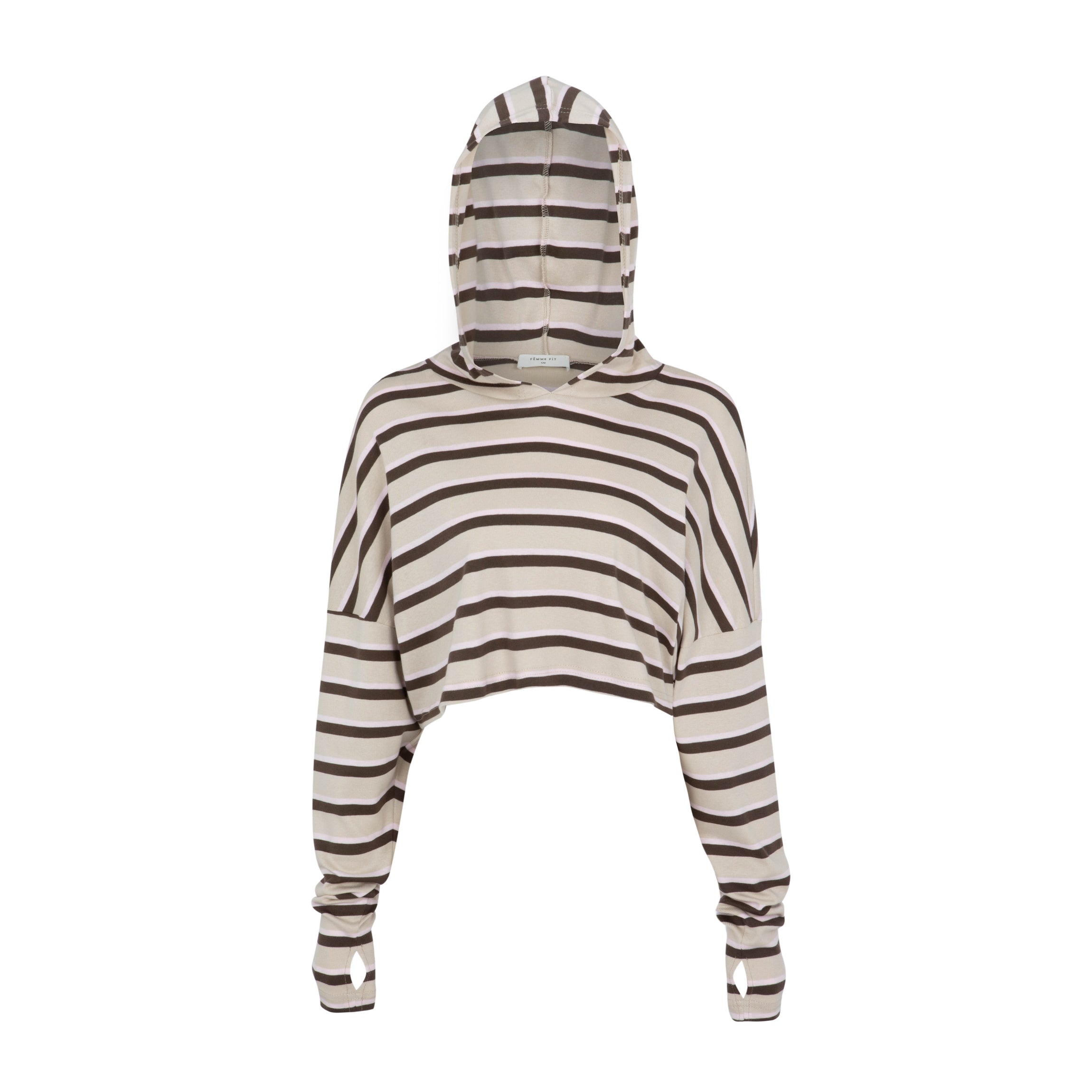 Numéro 346 Stone&Brown Stripes