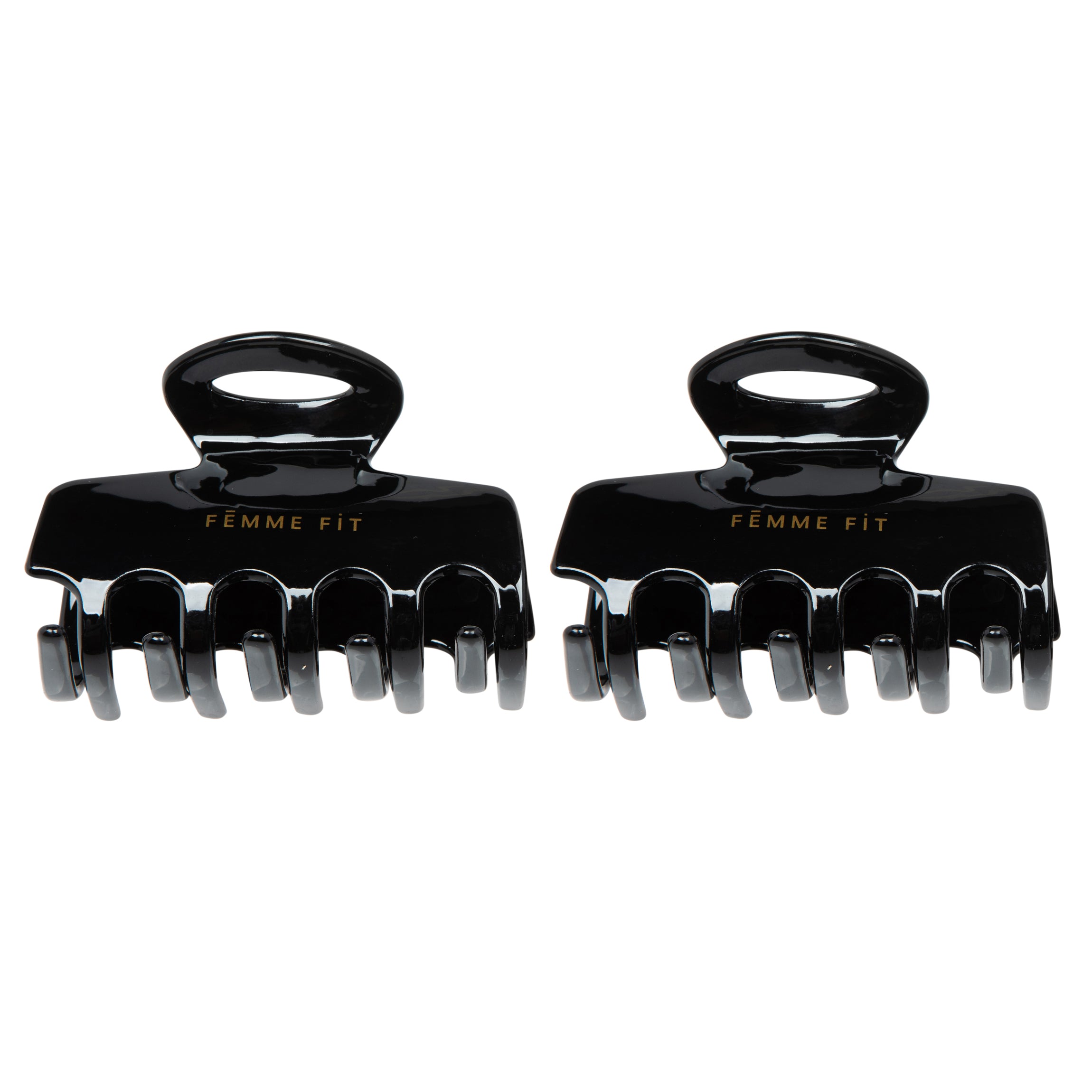FF Hair Clips Black