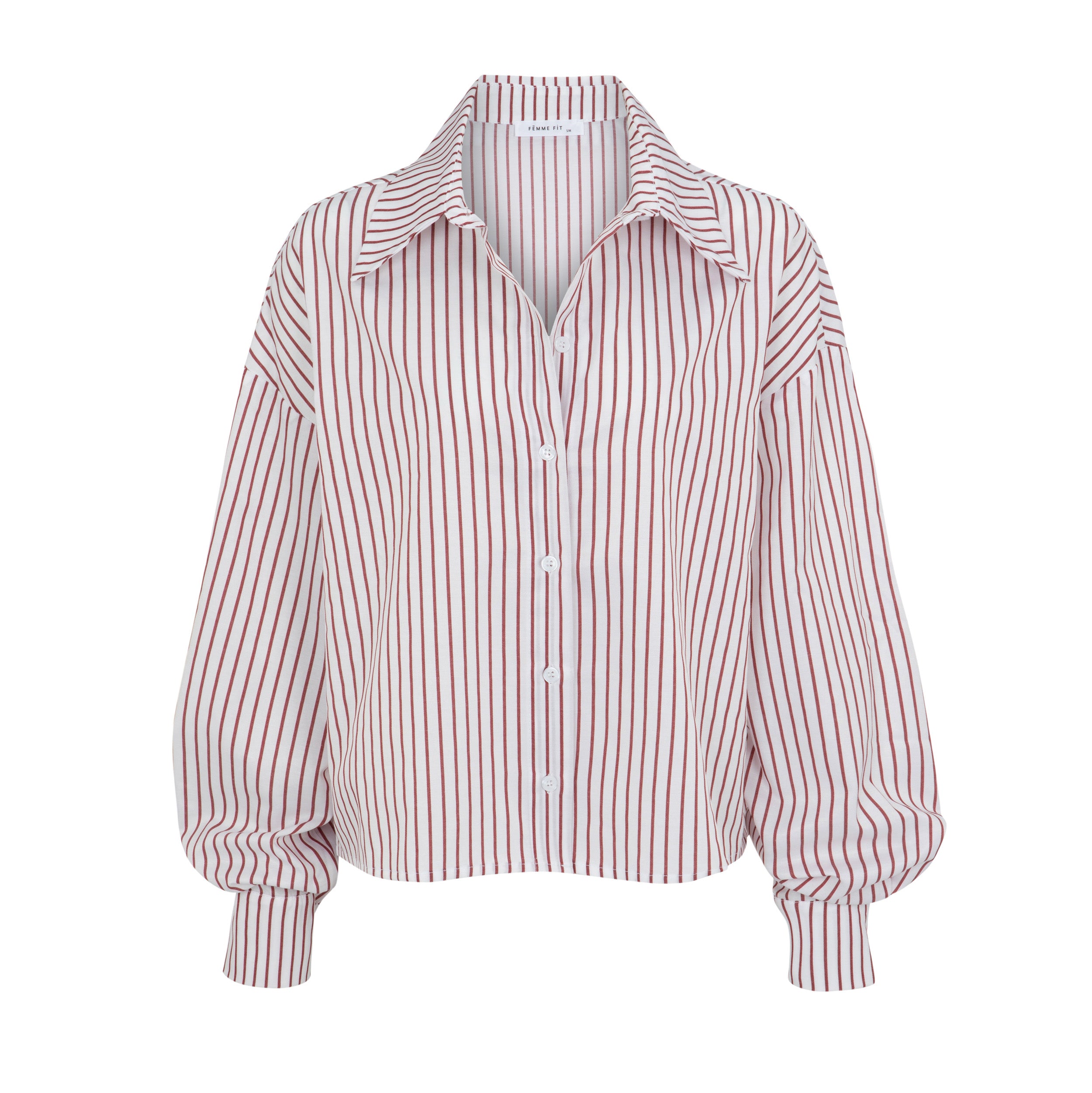 Numéro 303 White&Red Stripes