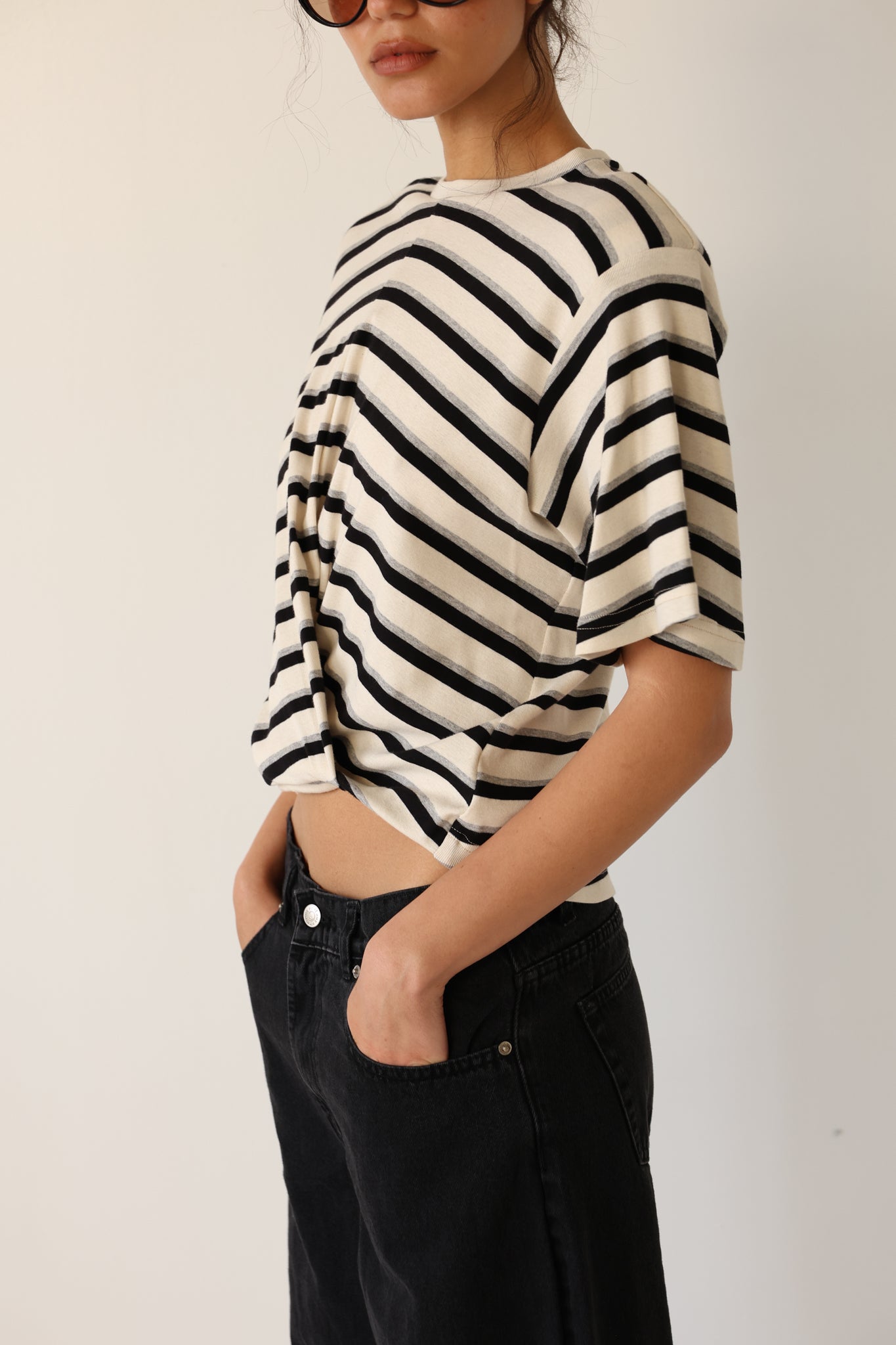 Numéro 399 Stripes Black