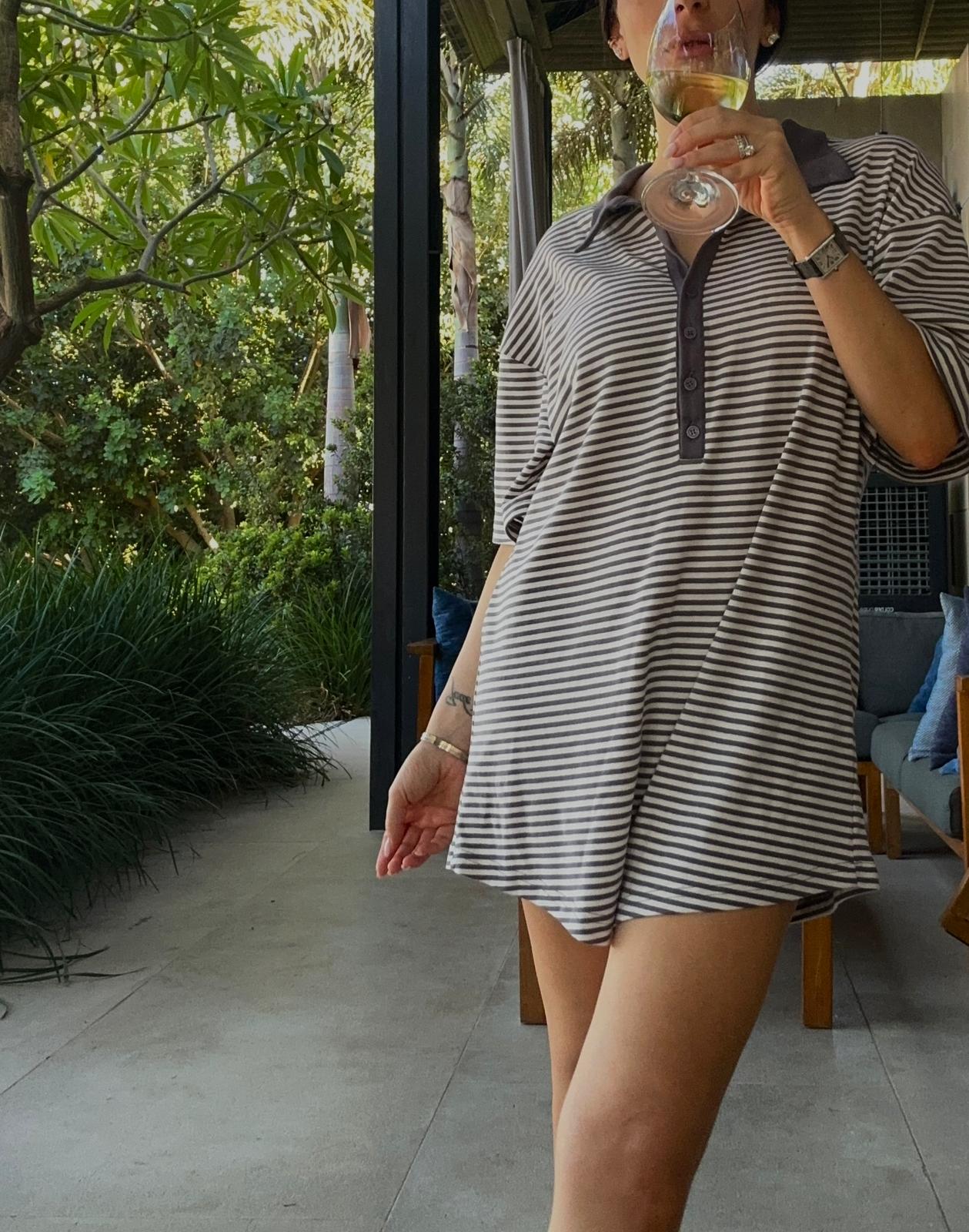 Numéro 265 Dark Grey Stripes