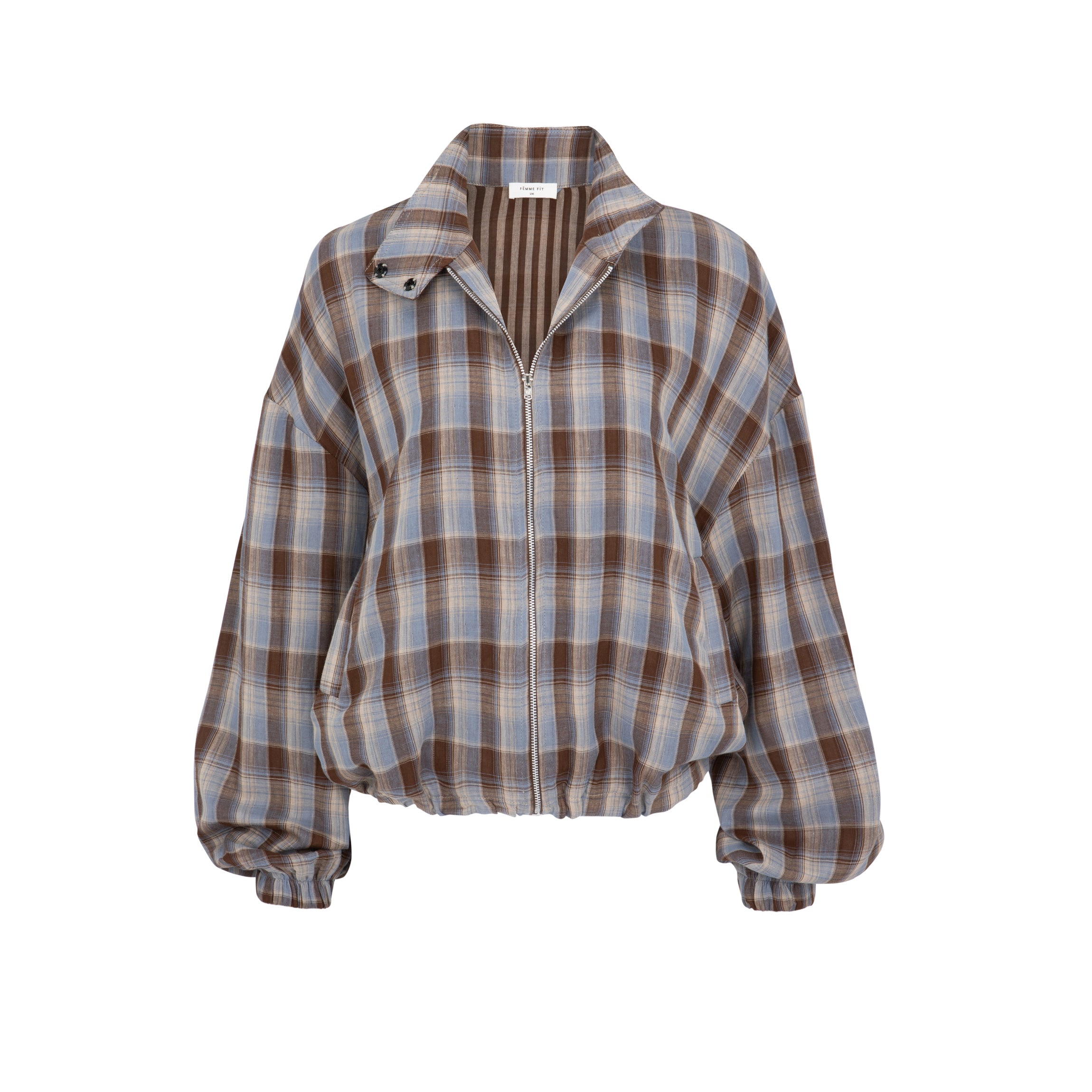 Numéro 382 Brown&Light Blue