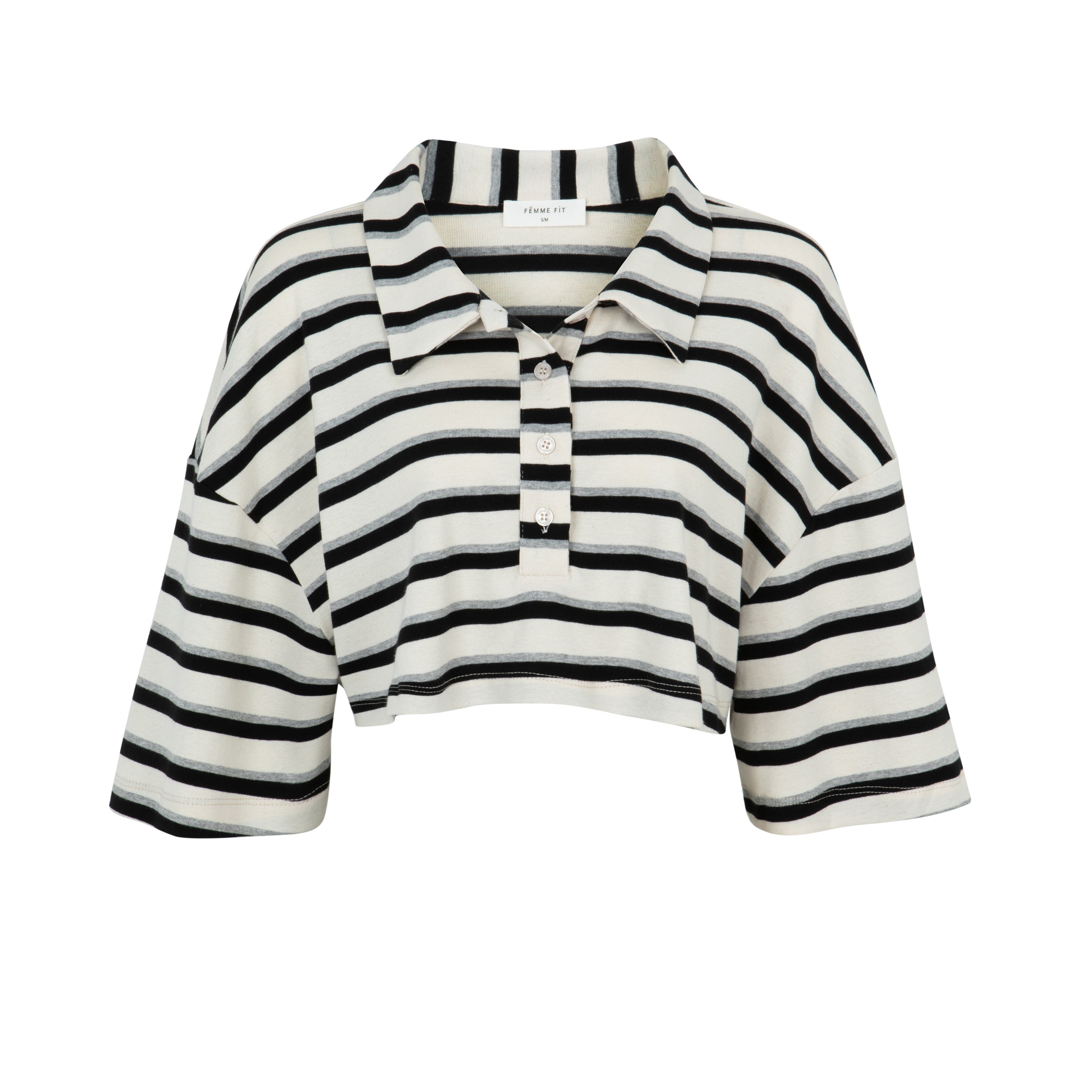 Numéro 414 Stripes Black