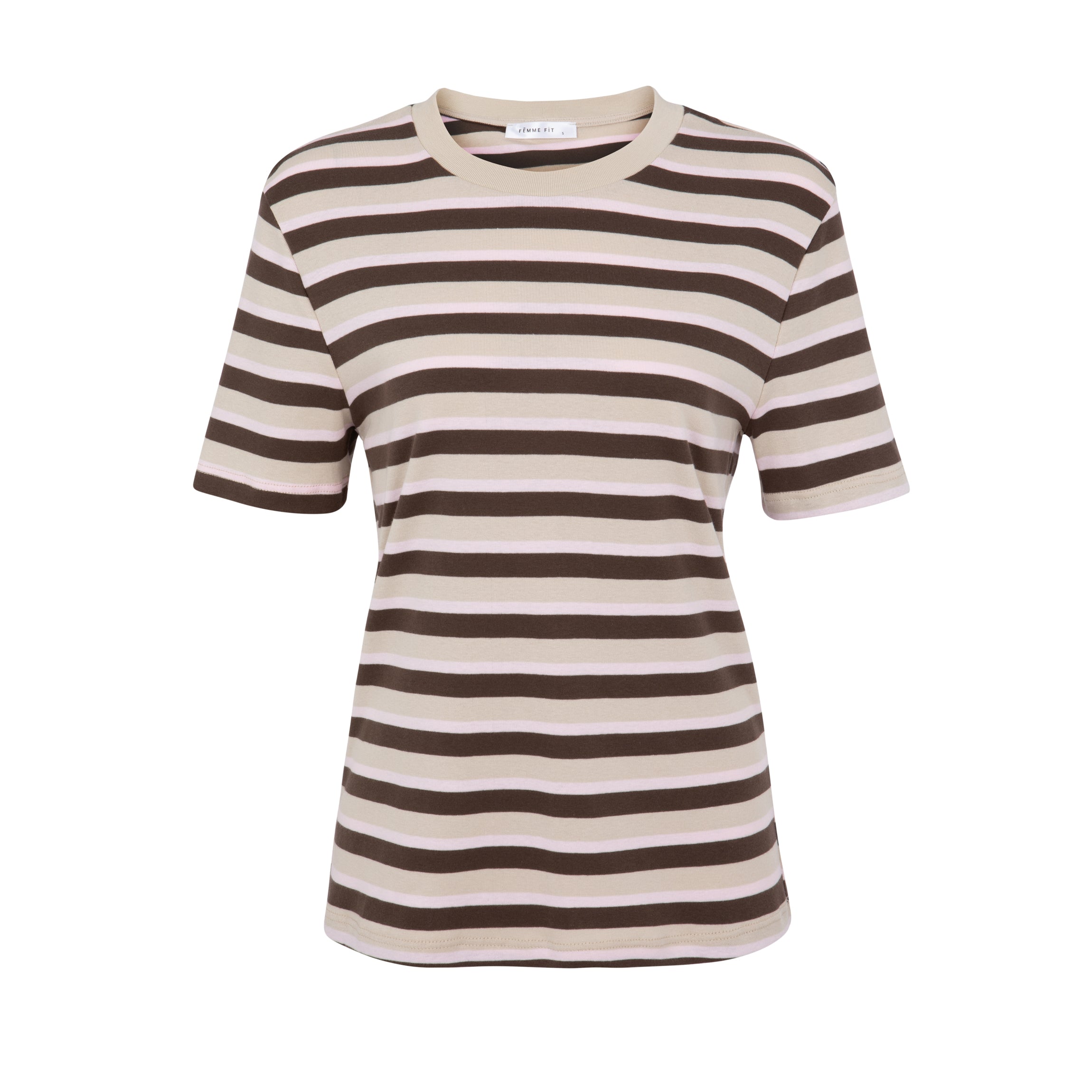 Numéro 395 Brown&Stone Stripes