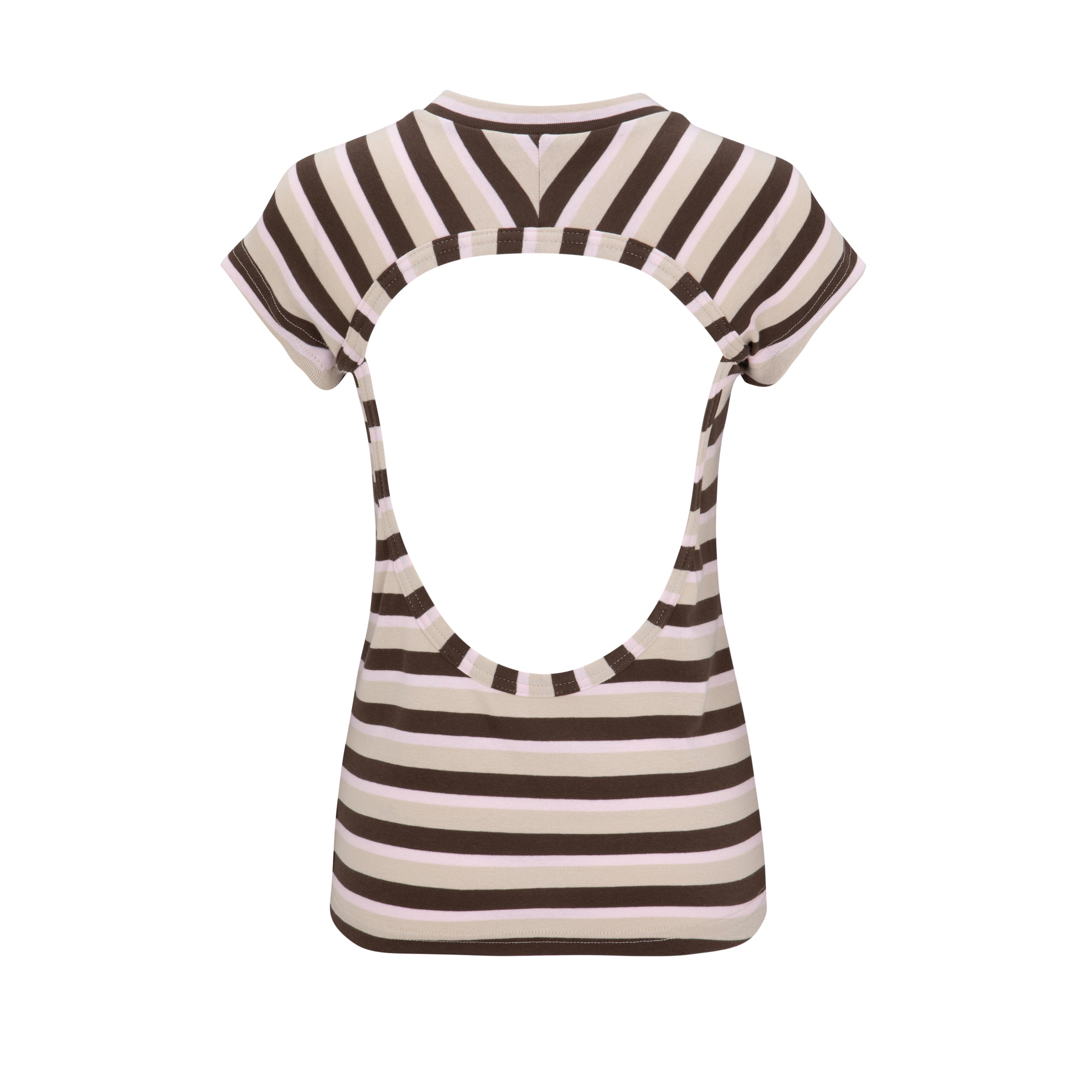 Numéro 385 Brown&Stone Stripes