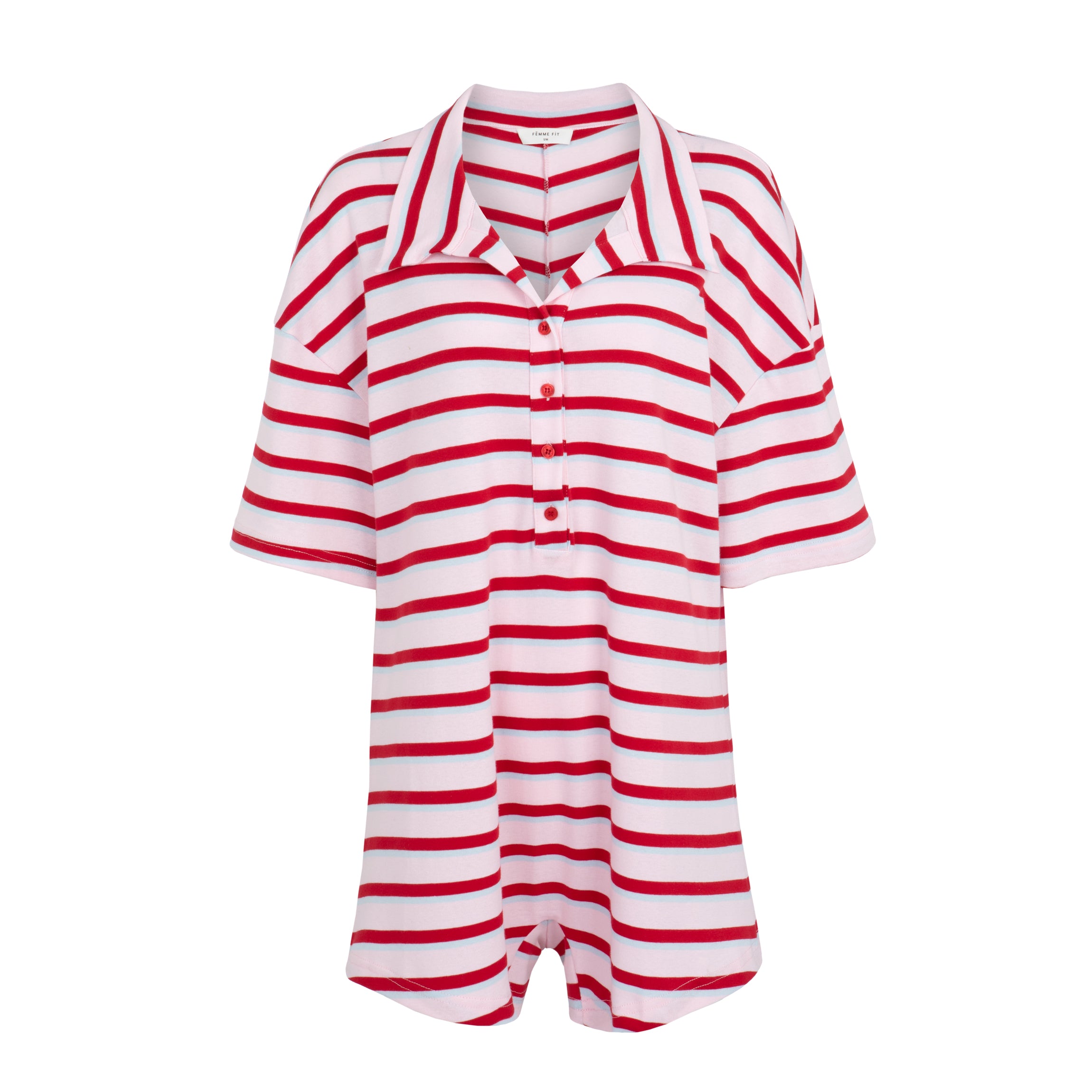 Numéro 265 Red&Pink Stripes
