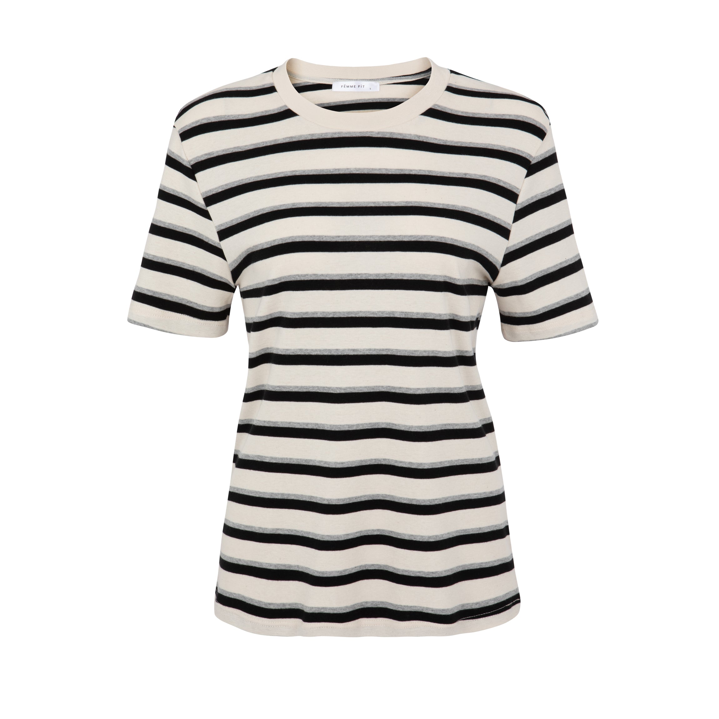 Numéro 395 Black&Grey Stripes