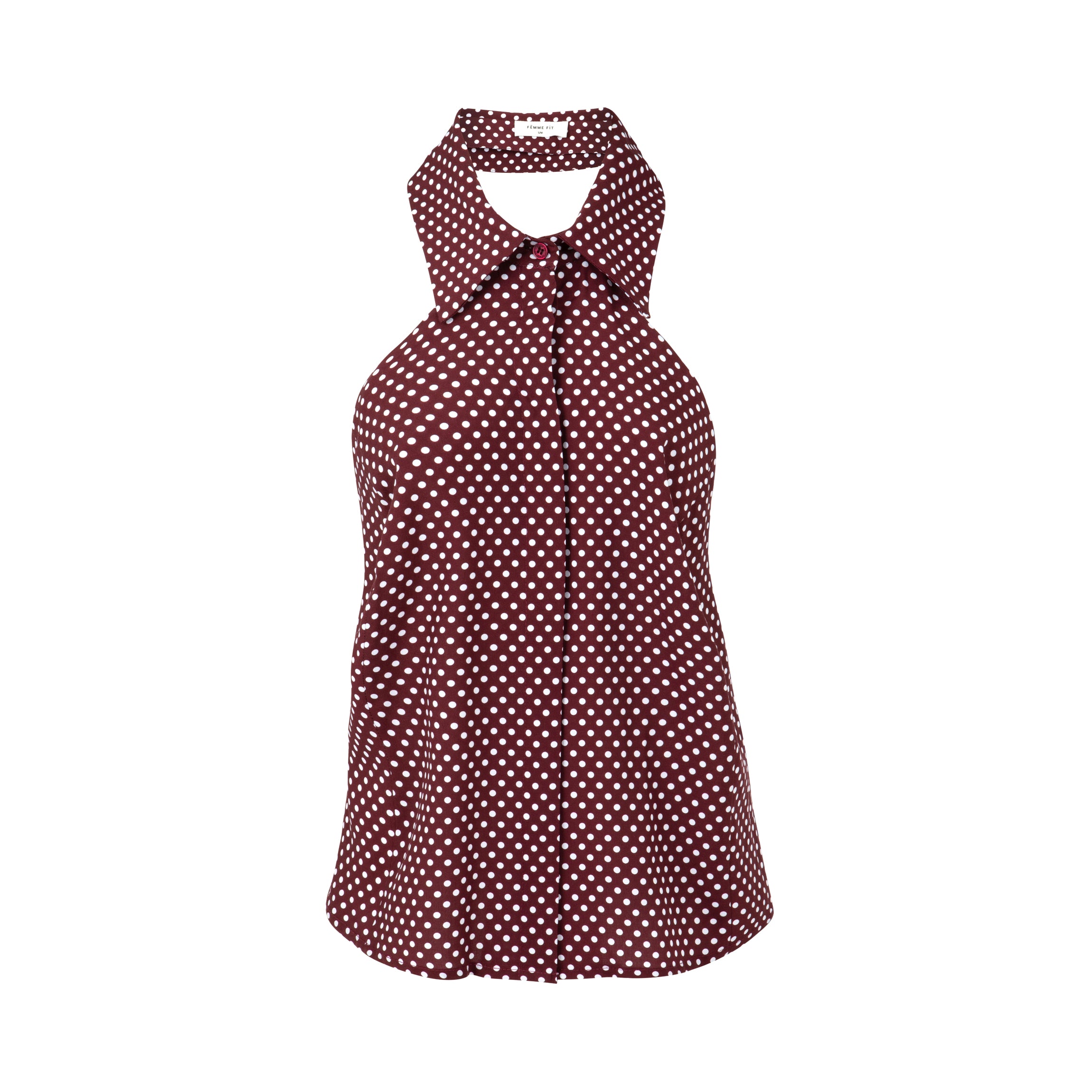 Numéro 443 Burgendy Dots