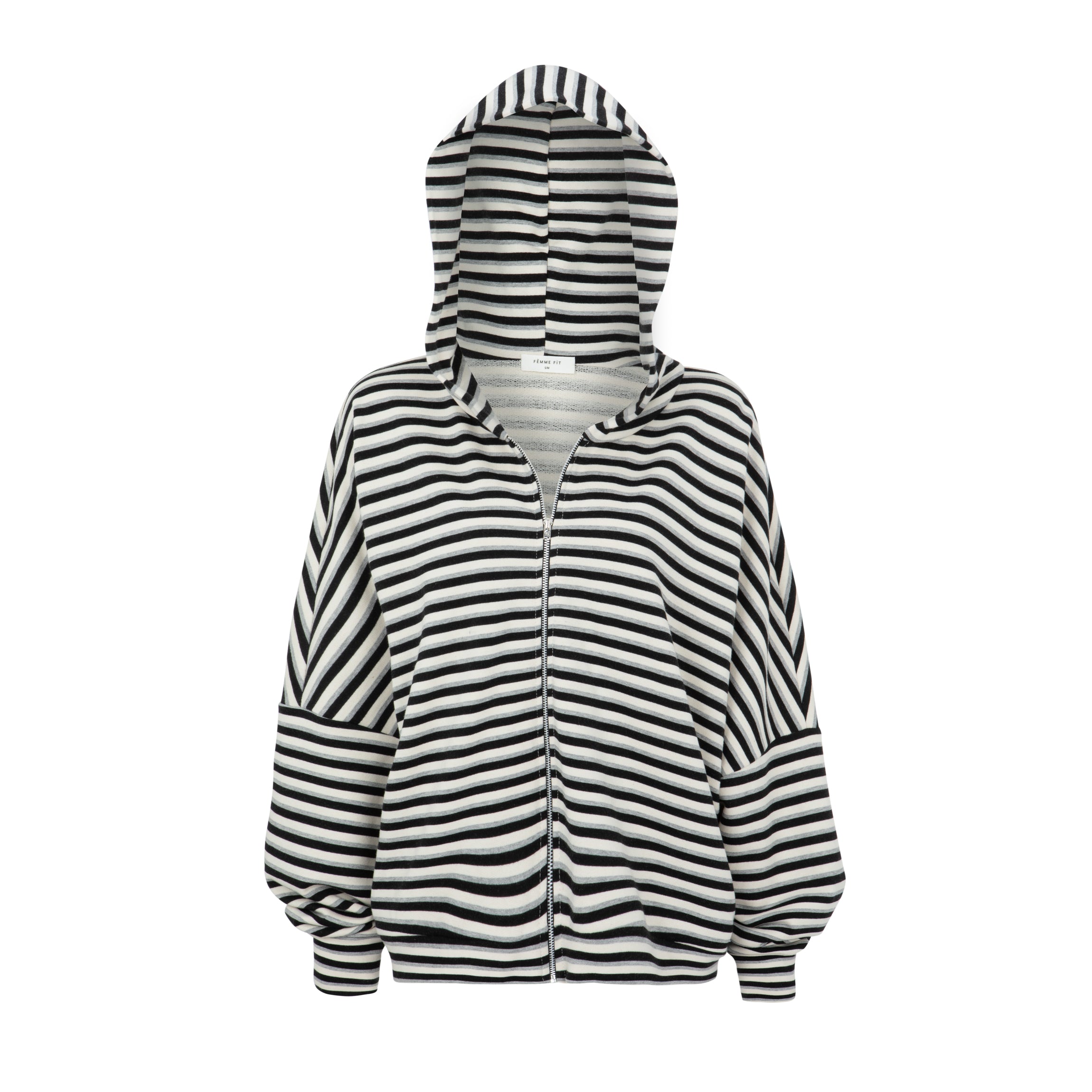 Numéro 350 Stripes Grey&Black