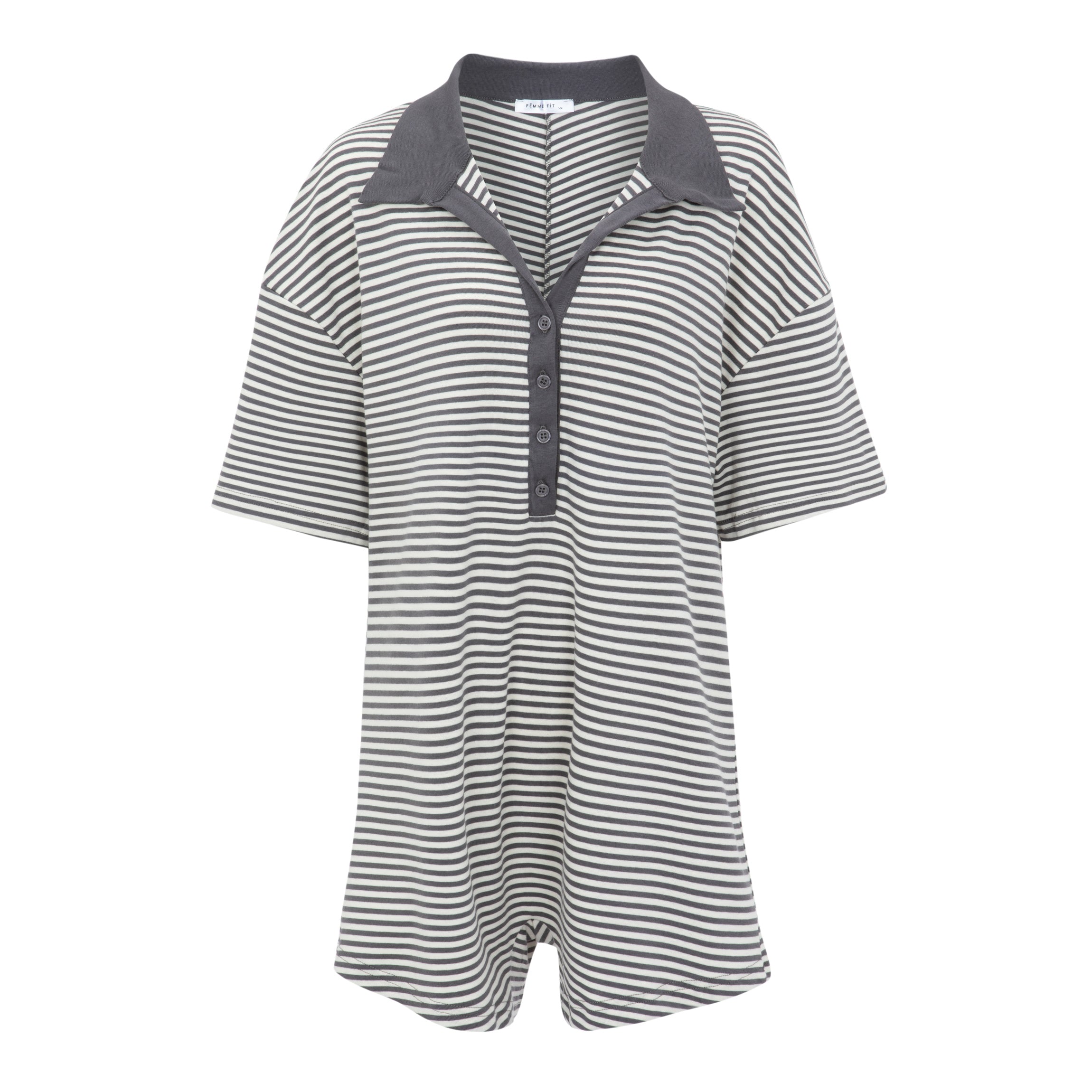 Numéro 265 Dark Grey Stripes