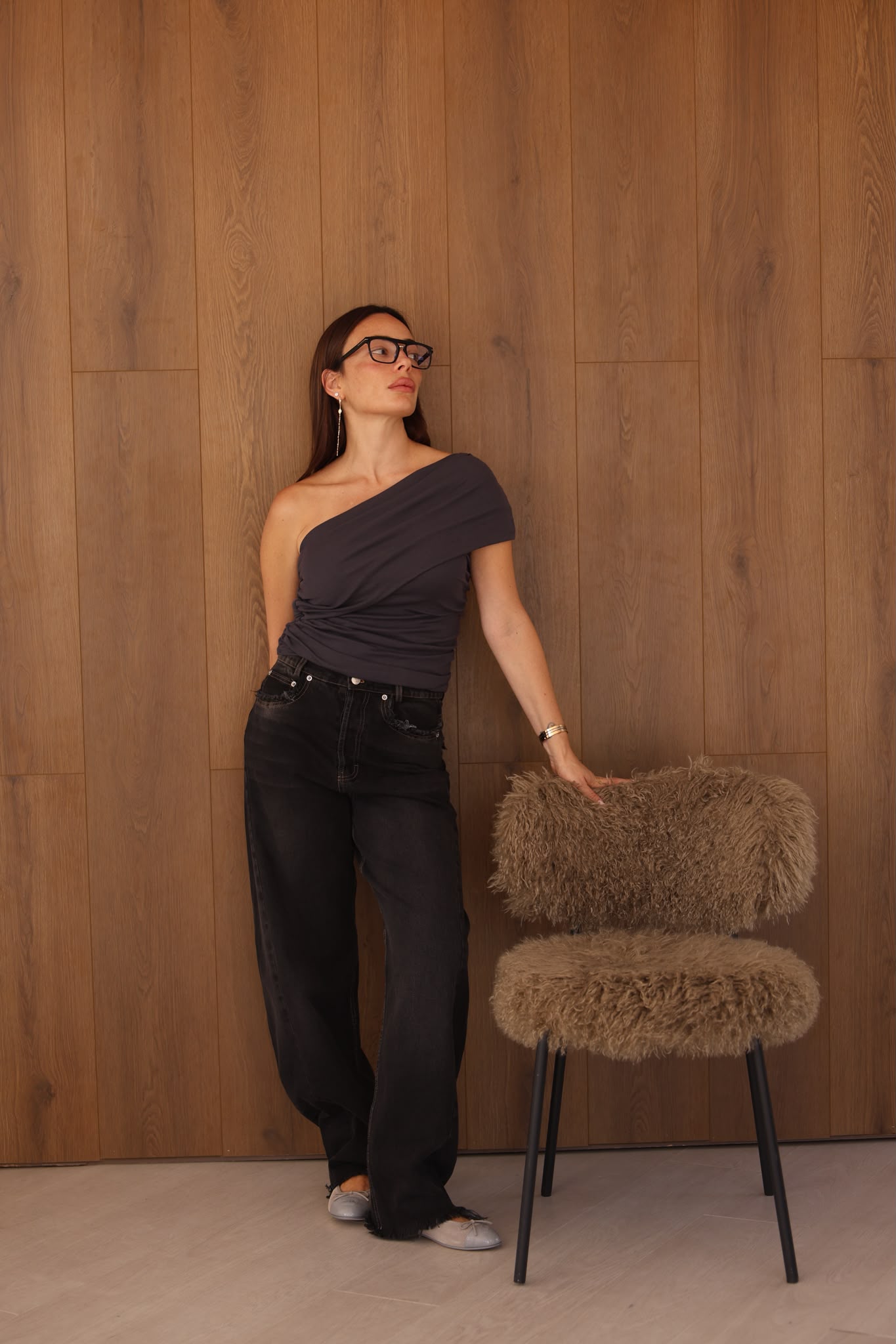 Numéro 433 Wash Black Jeans