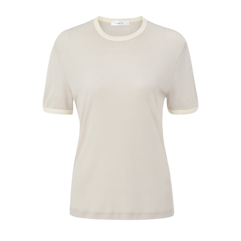 Numéro 257 Light Grey&Butter