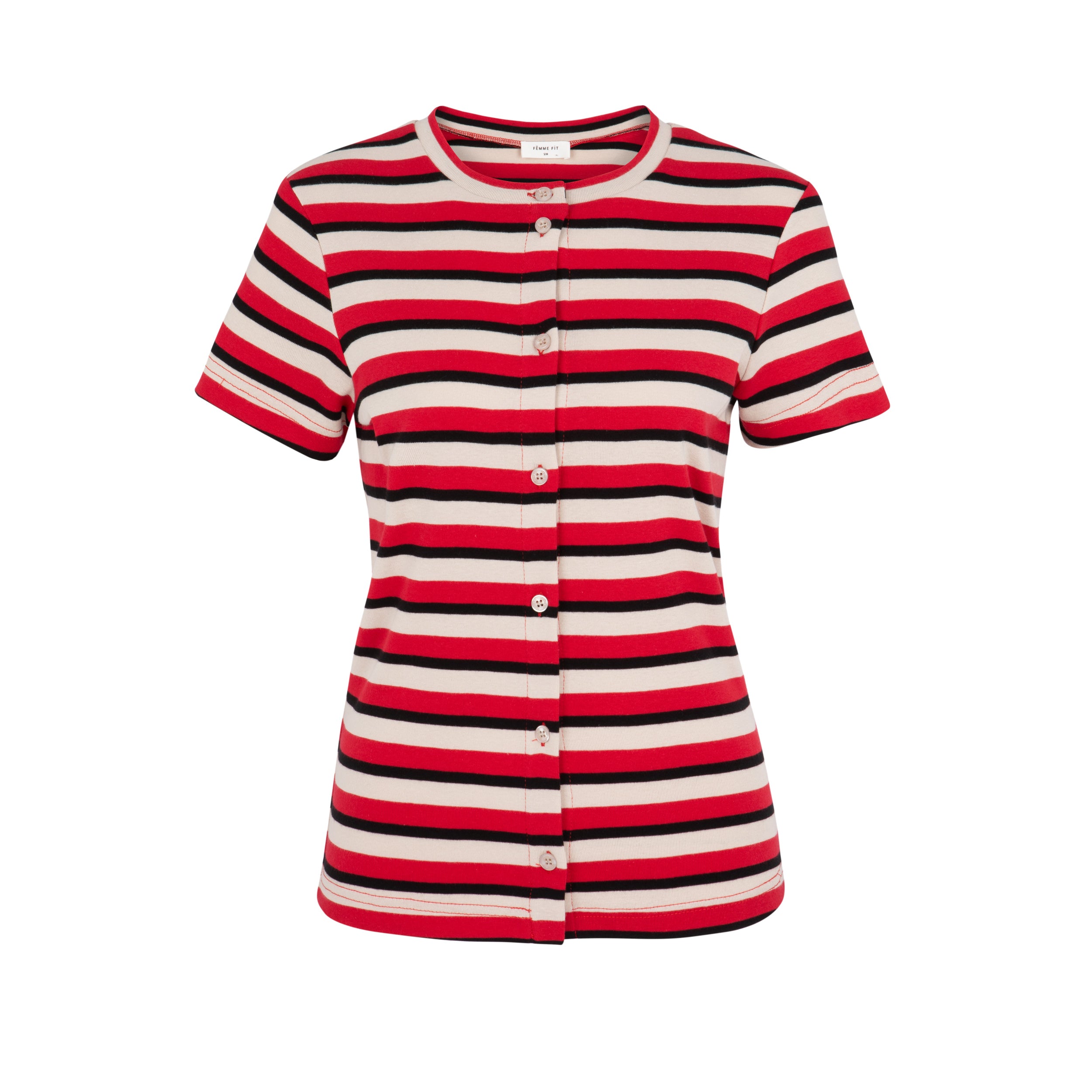 Numéro 392 Red&Black Stripes