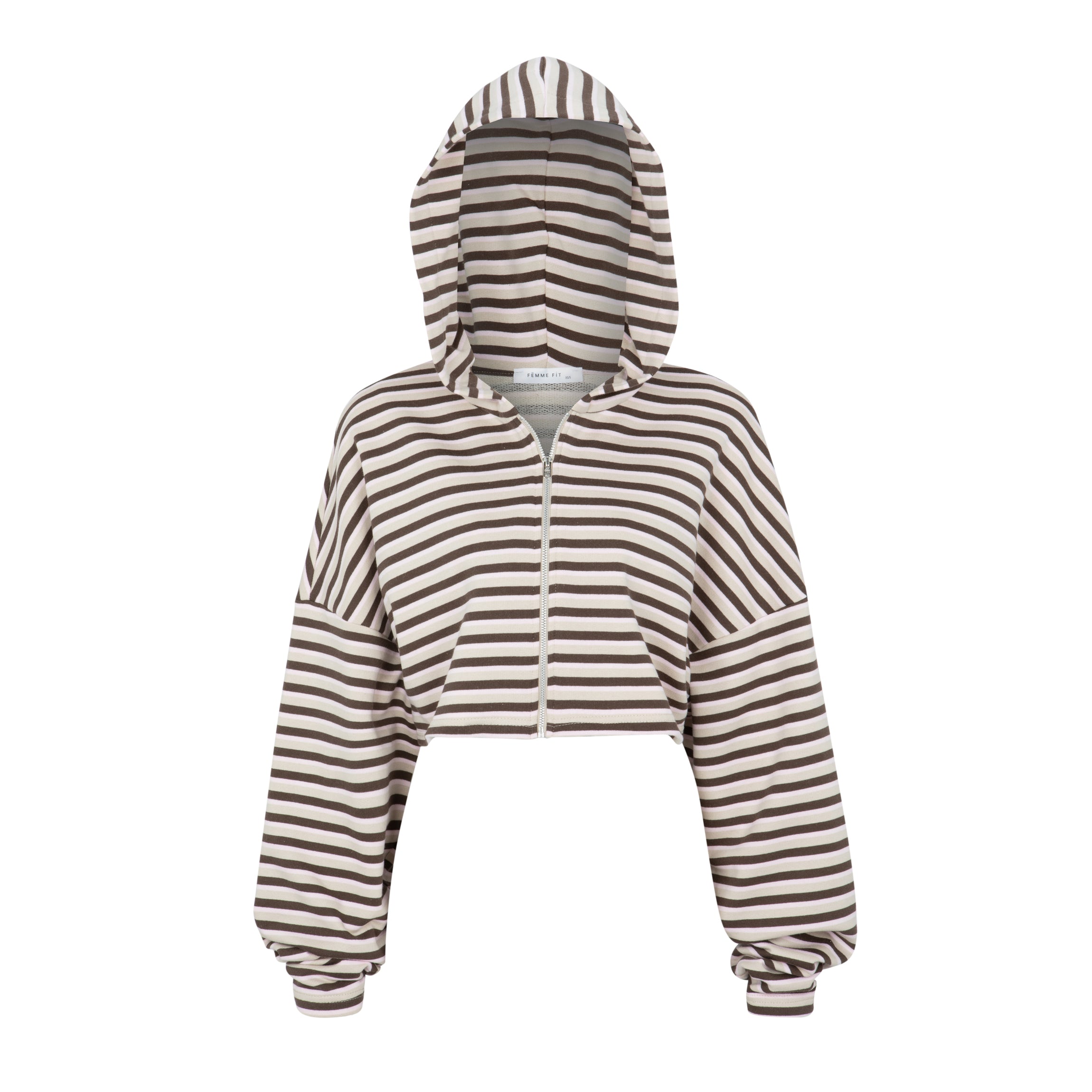 Numéro 348 Stone&Brown Stripes