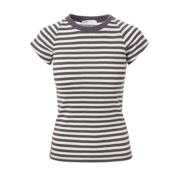 Numéro 143 Stripes Dark Grey