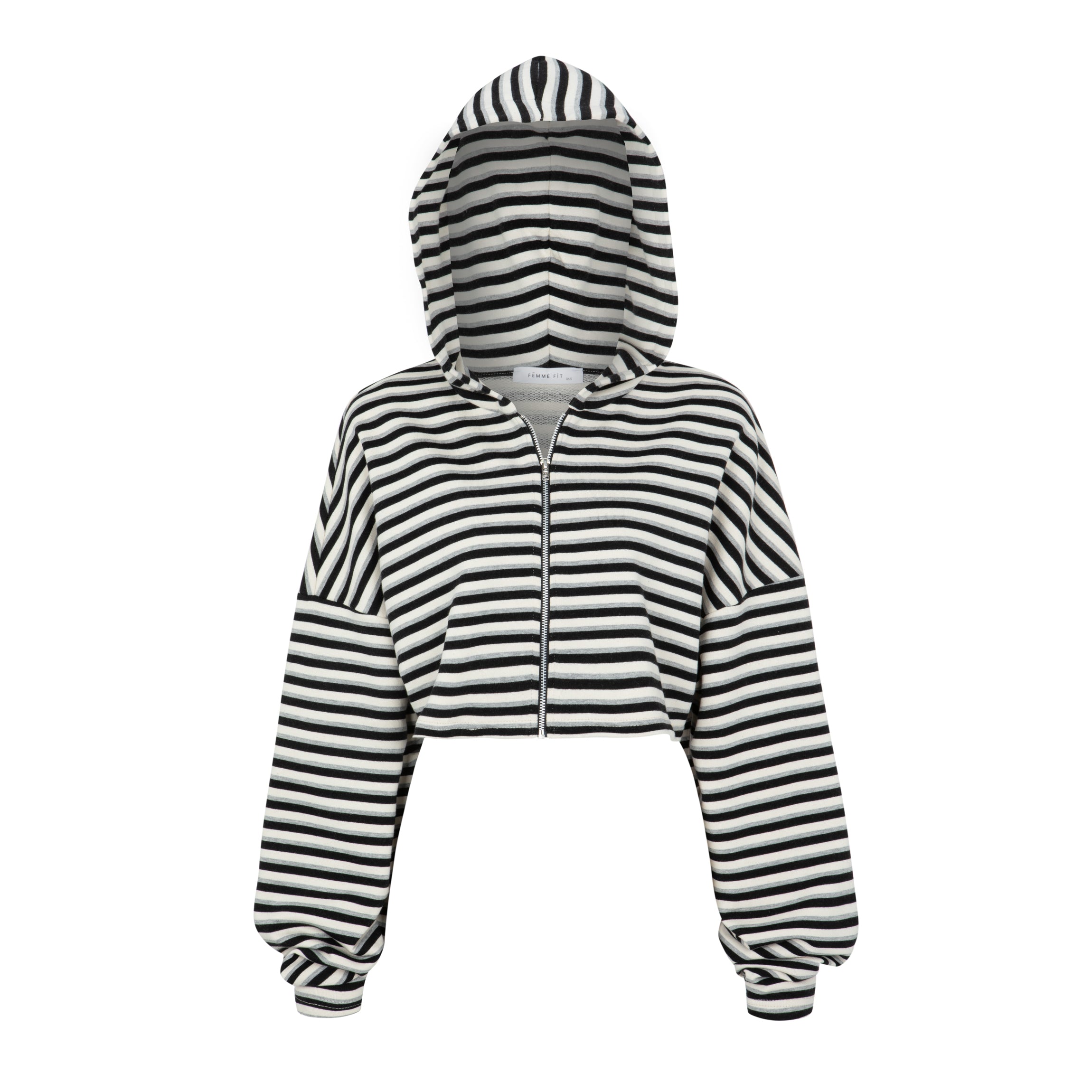 Numéro 348 Black&Grey Stripes