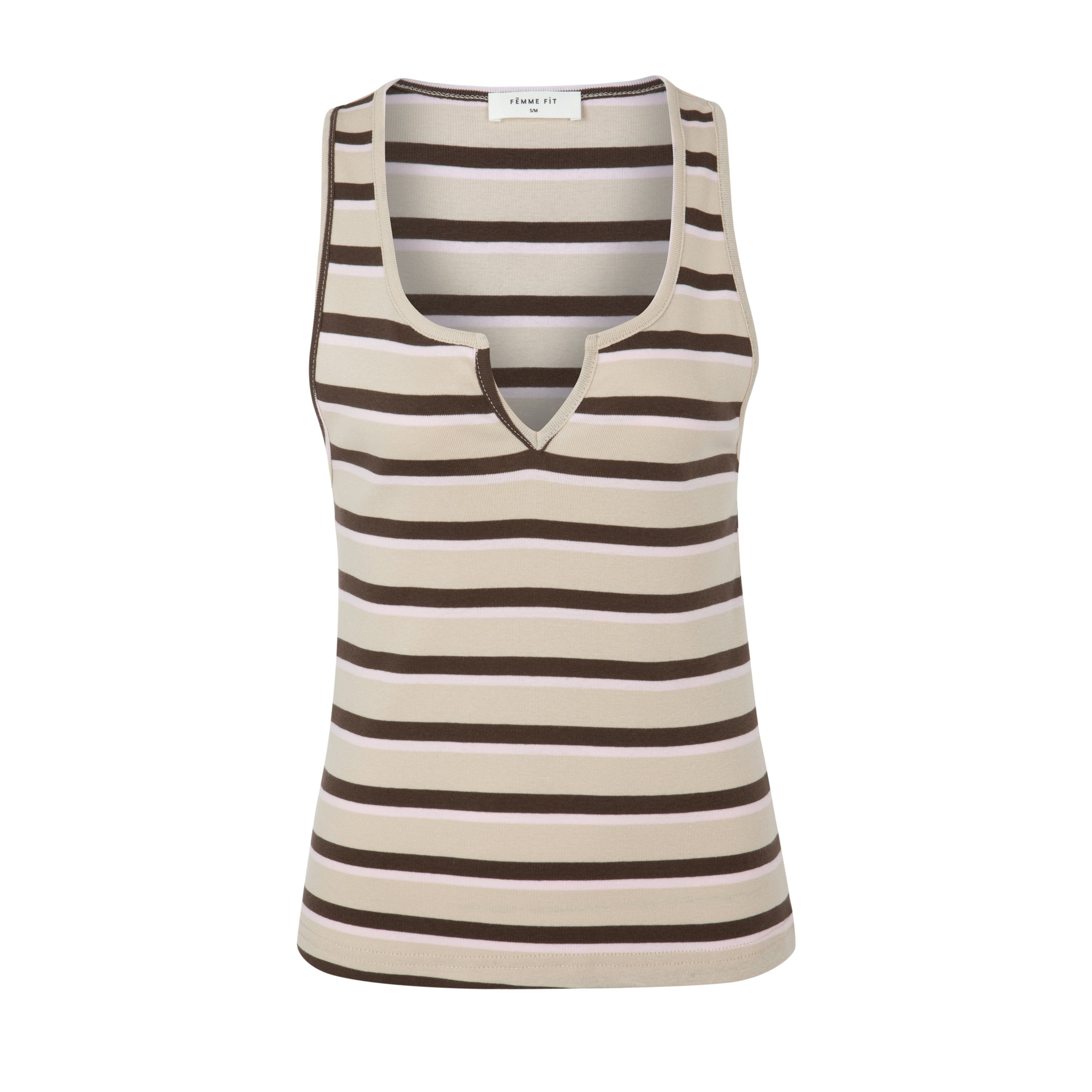 Numéro 418 Stripes Brown&Stone