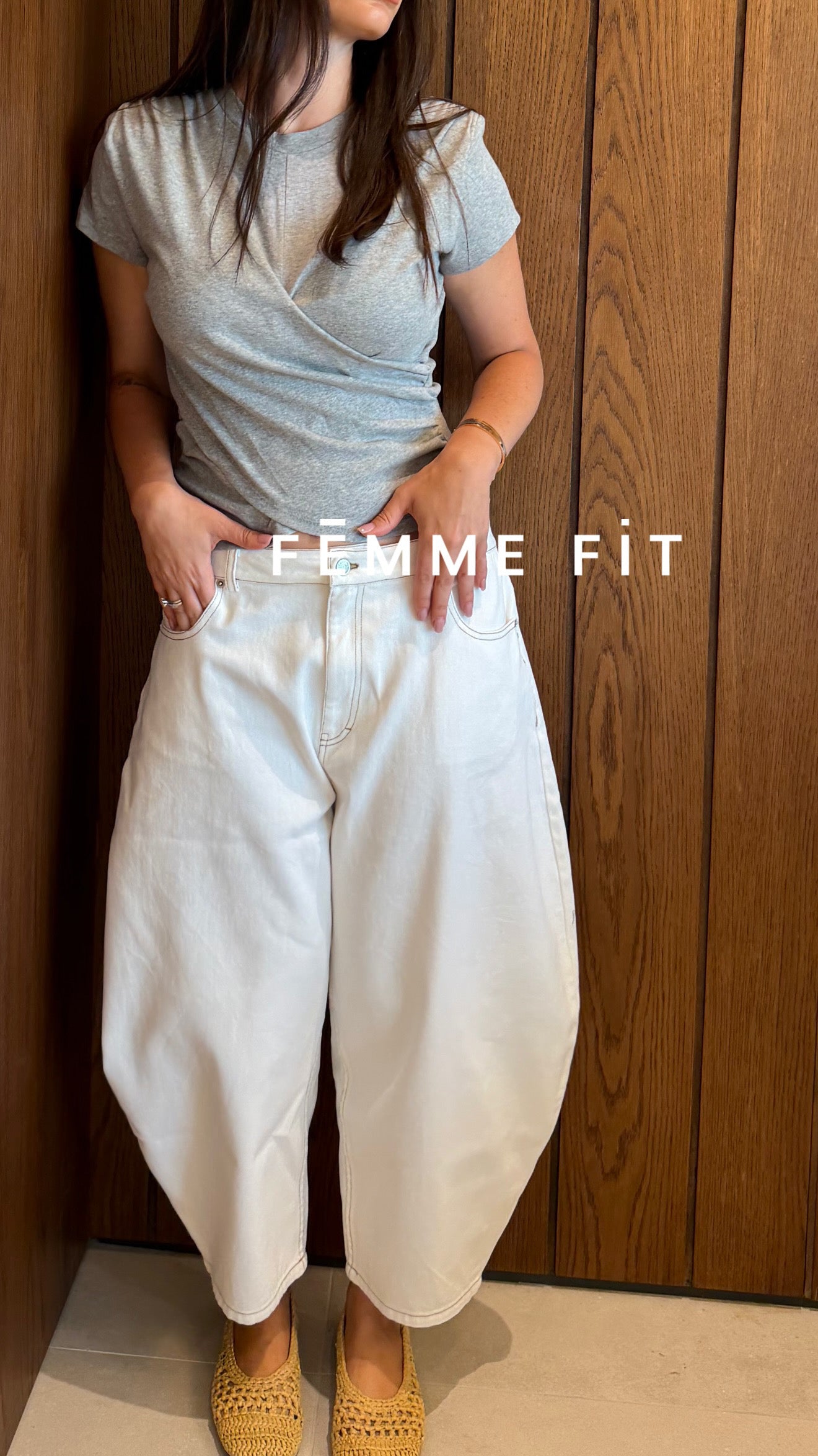 Numéro 420 White Jeans